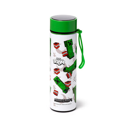 Lightweight Minecraft insulated bottle with strap