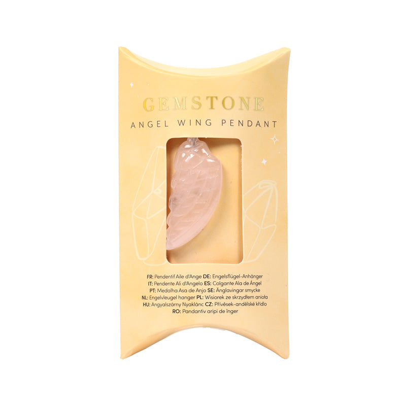 Charming display of Angel Wing Gemstone Pendant