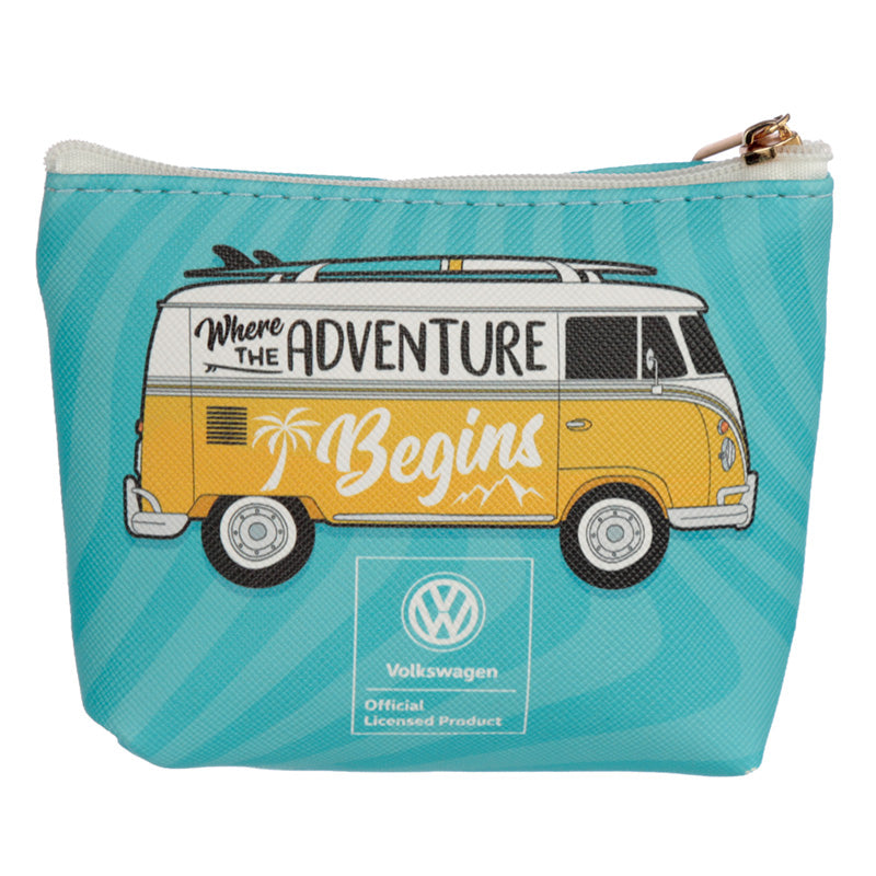 Durable PVC material of VW T1 Camper Bus purse