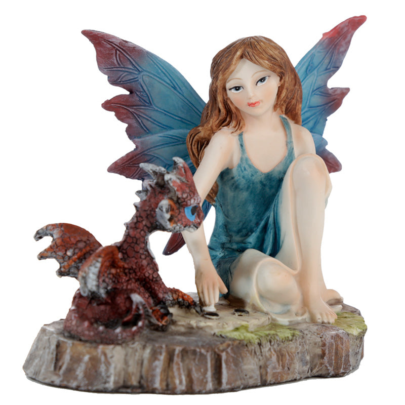 Collectable Woodland Spirit Dragon Games Fairy - Side View