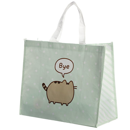 Pusheen the Cat Reusable Shopping Bag in use