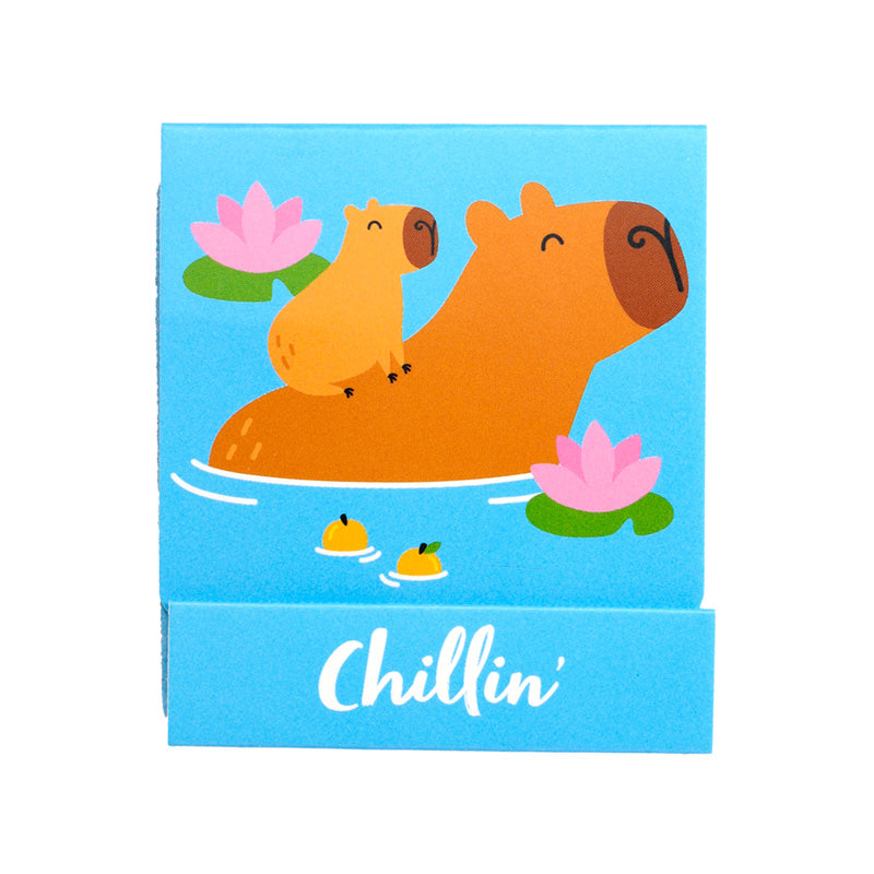 Whimsical gift idea - Capybara Nail File Matchbook