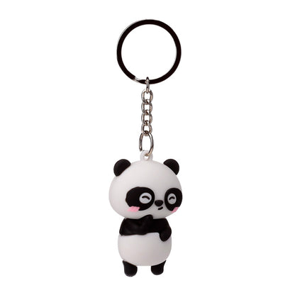 Close-up of Adoramals Susu the Panda Keyring