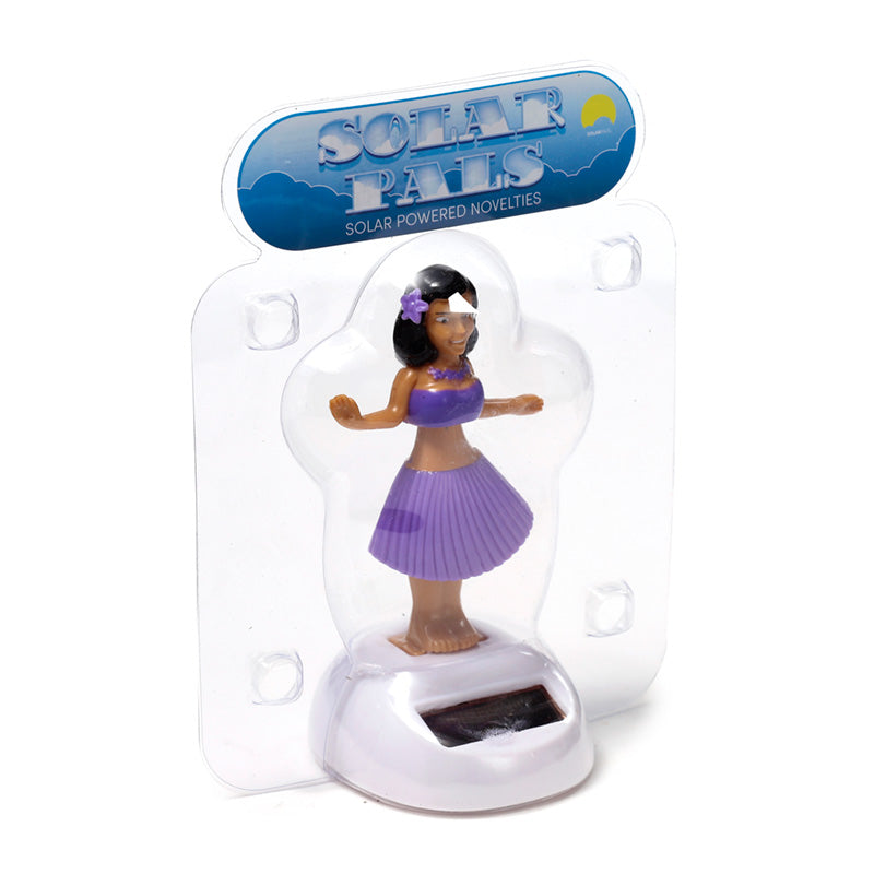 Close-up of Solar Pal - Hula Girl ornament