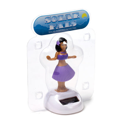 Close-up of Solar Pal - Hula Girl ornament