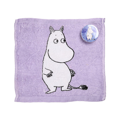 Moomin Tammi Travel Towel on beach sand