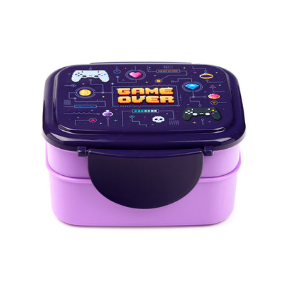 Game Over themed lunch box