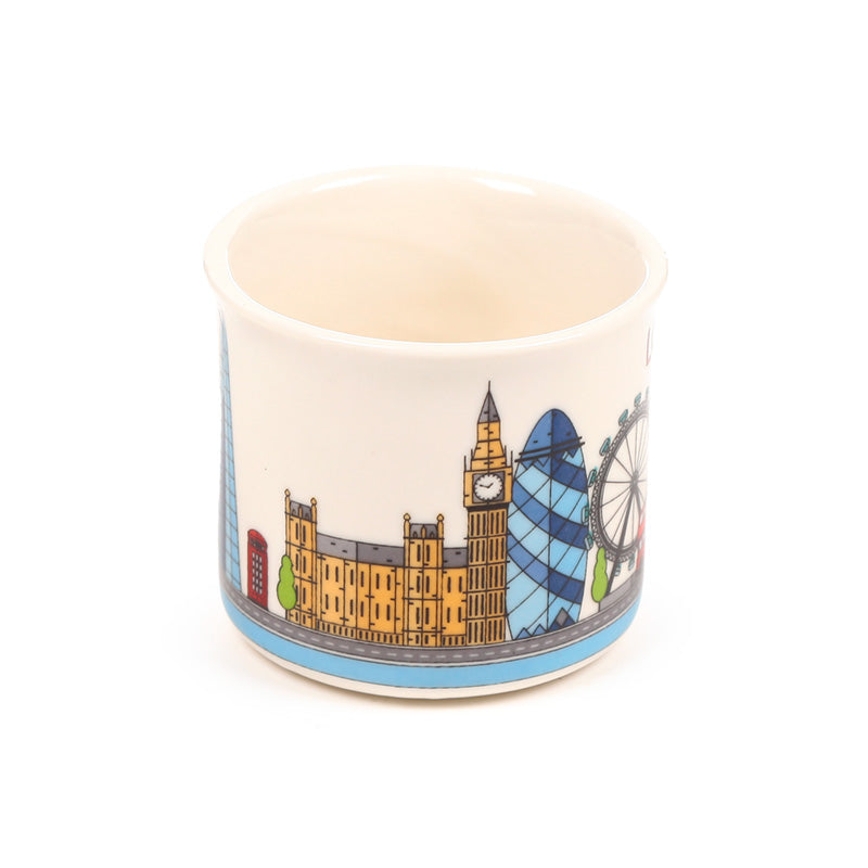 Beautifully crafted porcelain espresso cups with London design