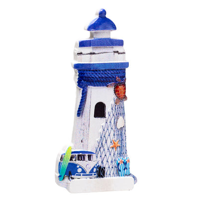 Decorative Seaside Magnet with Lighthouse Design