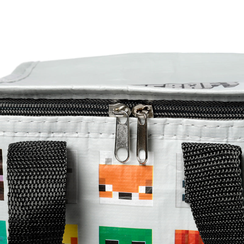 Eco-friendly materials used in Minecraft Faces RPET Cool Bag