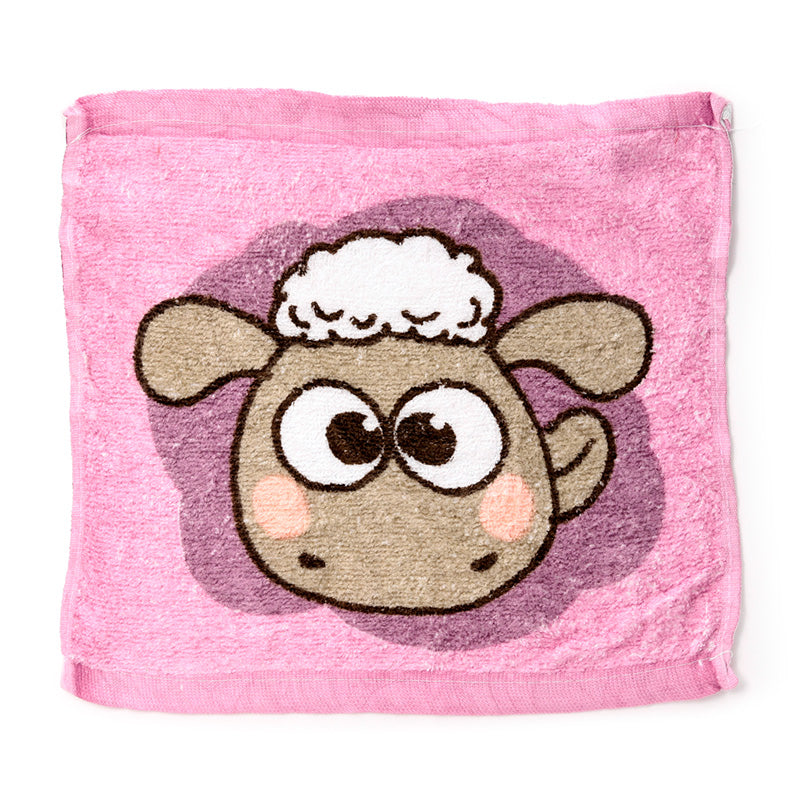 Adorable Kawaii Shaun the Sheep Travel Towel ready for use