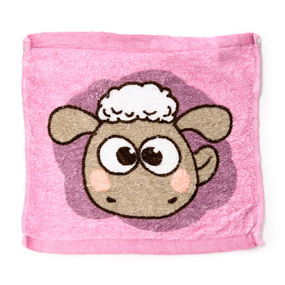 Adorable Kawaii Shaun the Sheep Travel Towel ready for use