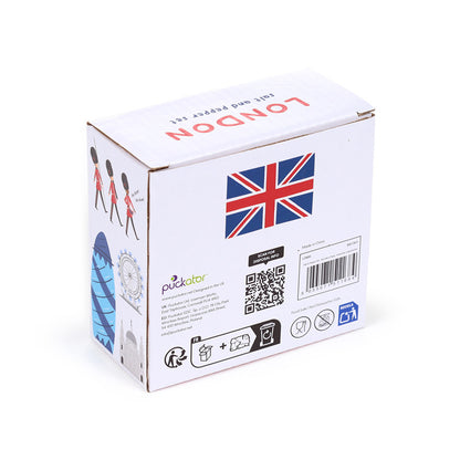 Whimsical Ceramic Salt & Pepper Set displayed