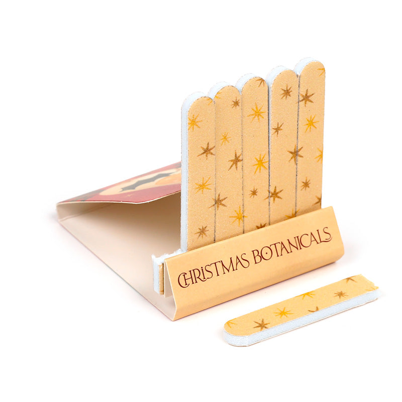 Christmas Botanicals Nail File Matchbook - Image 3