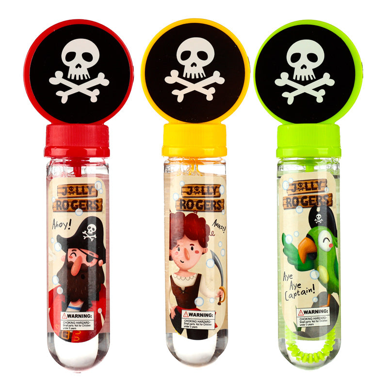 Jolly Roger Pirate Bubbles - fun decorative gift