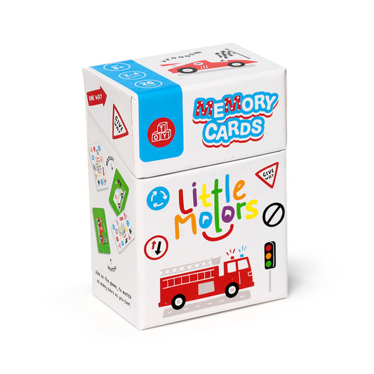 Kids Memory Cat Set - Little Motors game pieces