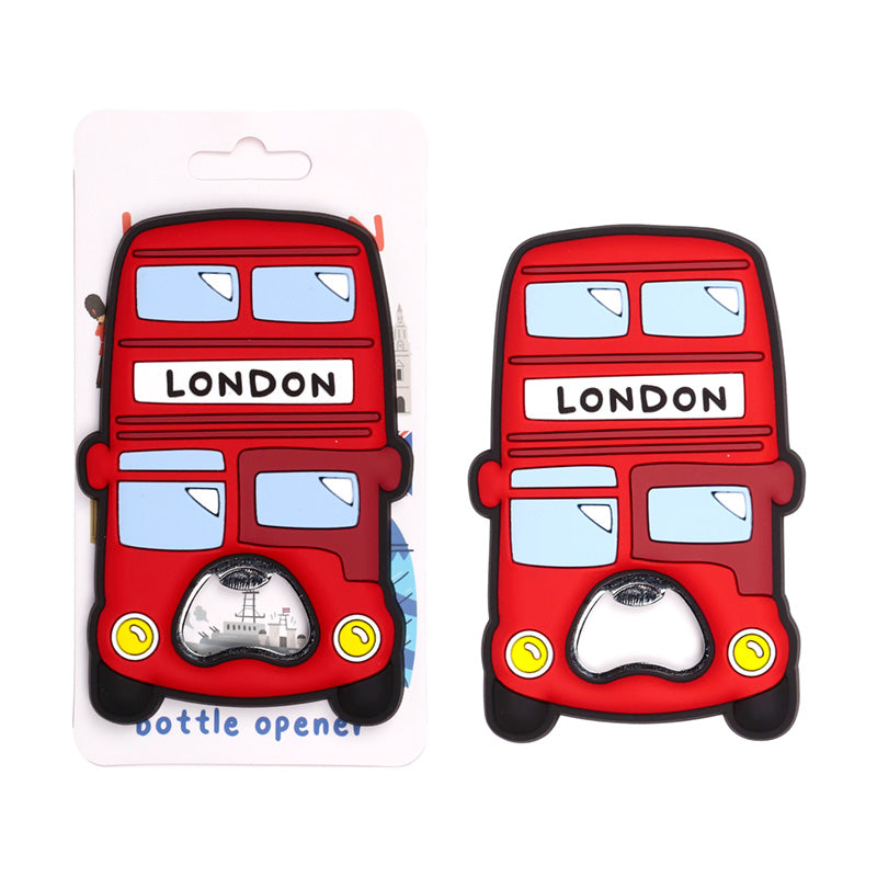 Fun novelty gift Red London Bus Bottle Opener