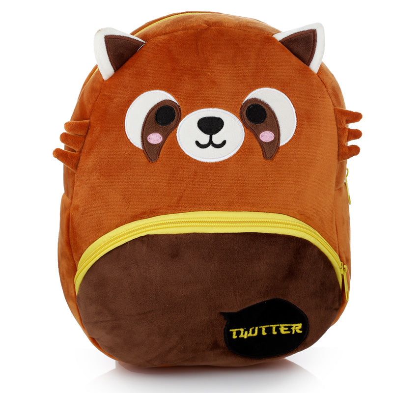 Adoramals Red Panda Kids School Rucksack - Side View