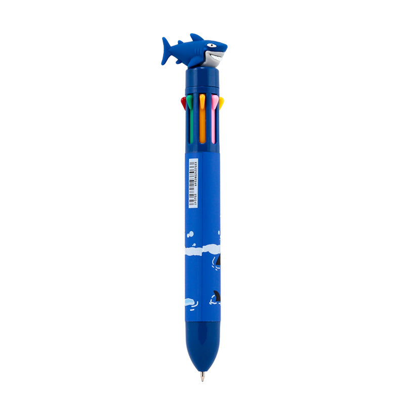 Multi Colour Shark Pen gift idea