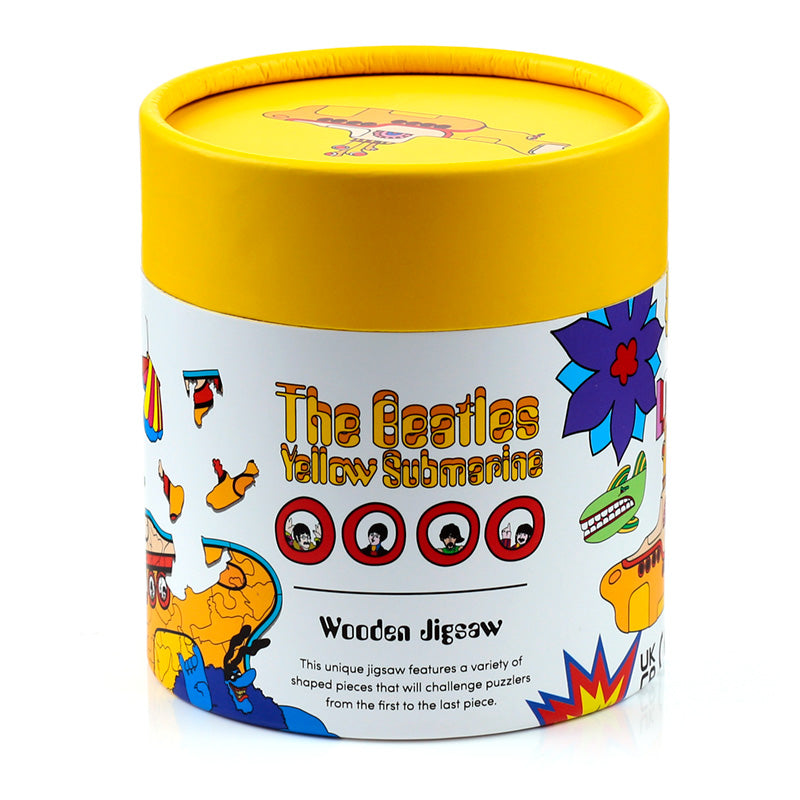 Vibrant artwork of The Beatles Yellow Submarine Puzzle