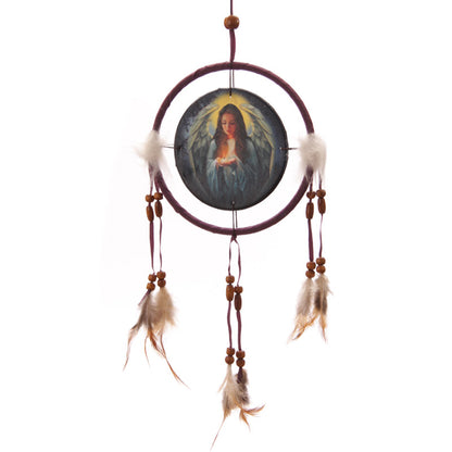 Lisa Parker small dreamcatcher displayed in home decor
