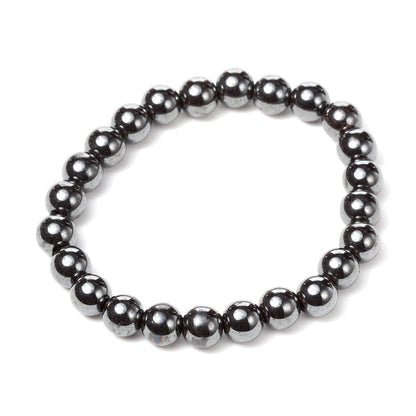 Colorful gemstone beads in a stylish arrangement