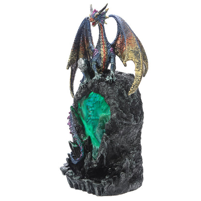 Decorative ornament - Ice Dragon Backflow Incense Burner