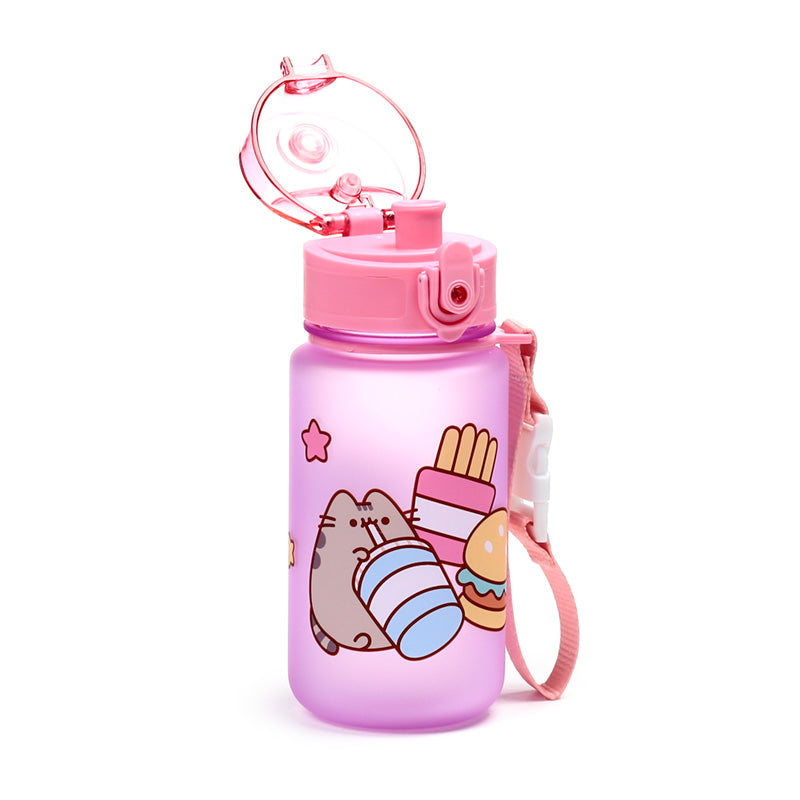 Bright and fun Pusheen the Cat water bottle for kids