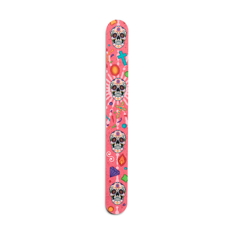Day of the Dead Nail File showcasing vibrant artwork
