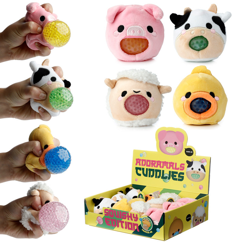 Queasy Squeezies Fidget Toy - Adoramals Farm relaxing toy