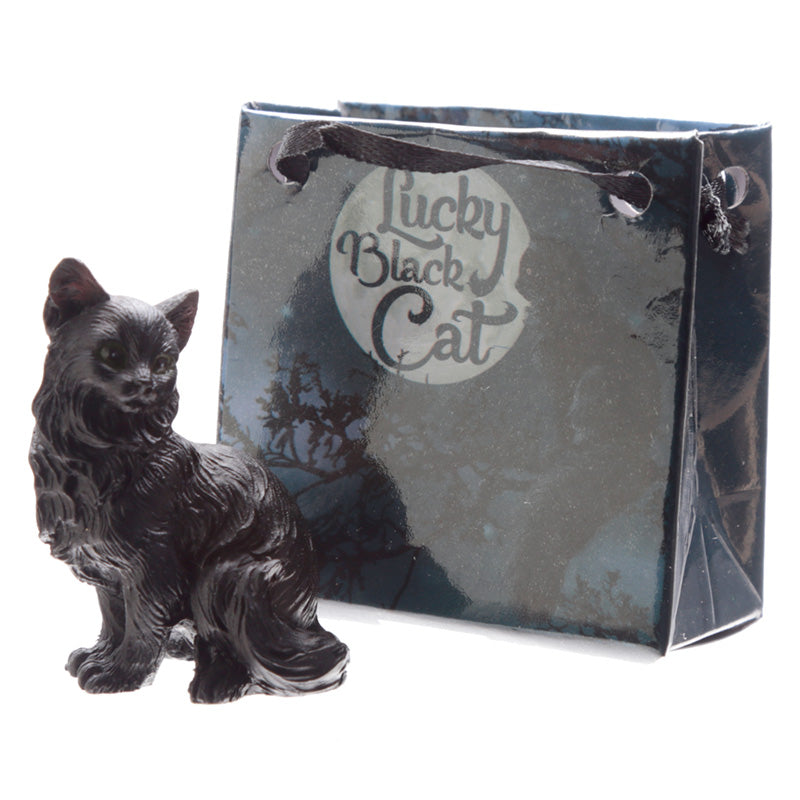 Mini gift bag with Lucky Cat Figurine