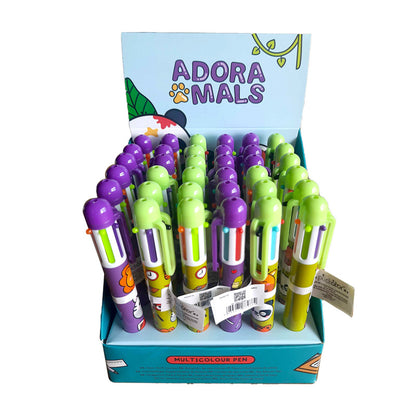 Adoramals Wild Multi-Colour Pen Set as a decorative item