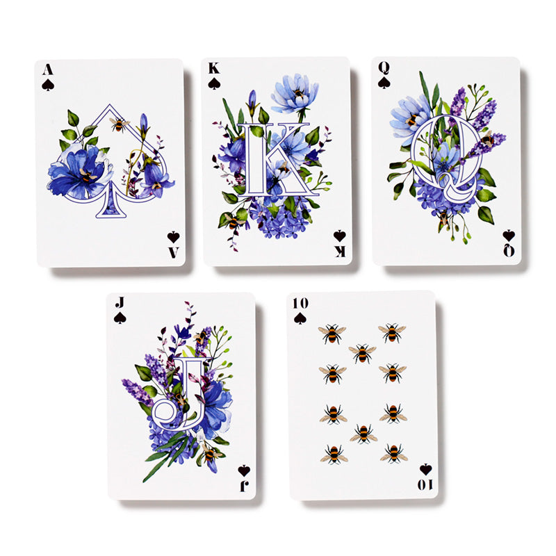 Nectar Meadows Playing Cards - Nature Inspired Artwork