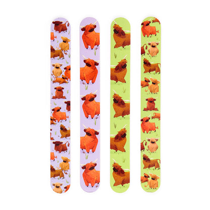 Close-up of Hairy Coos Highland Coo Nail File