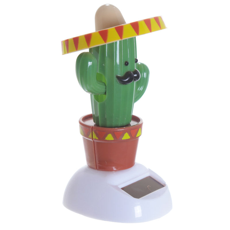 Solar Pal Cactus with Sombrero in vibrant colours