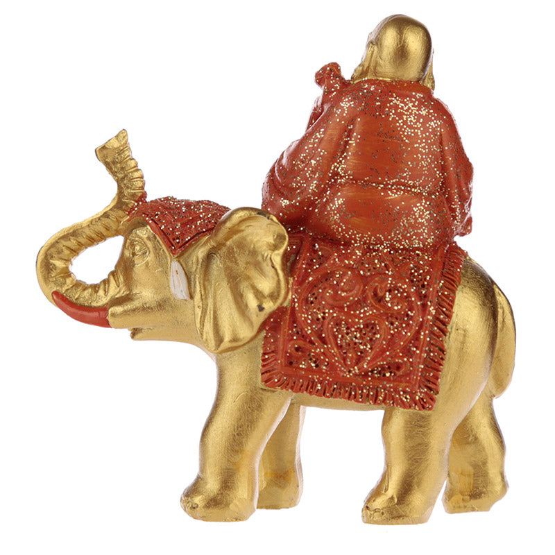 Mini Buddha and Elephant display piece