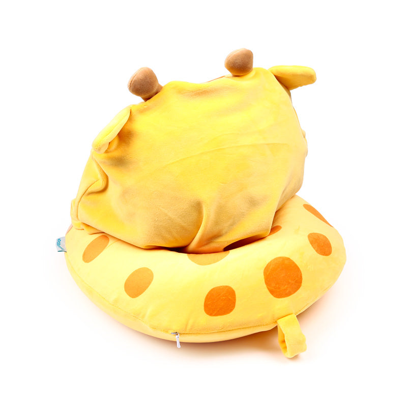 Soft and plush travel pillow for comfort