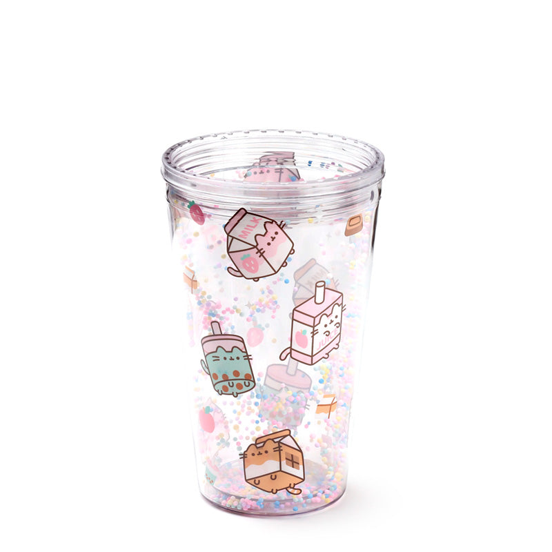 Pusheen Sips Double Walled Cup with secure lid