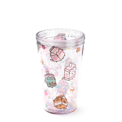Pusheen Sips Double Walled Cup with secure lid