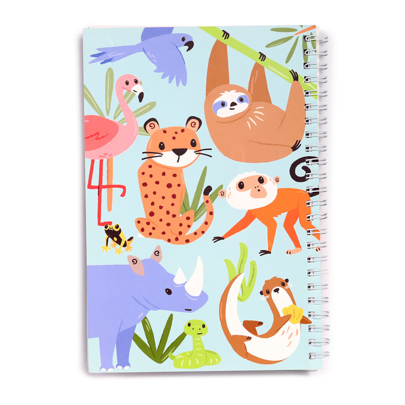 Zooniverse A5 Notebook for Creative Writing