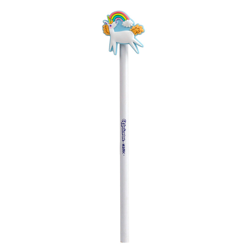 Unicorn Magic Pencil with PVC Topper - gift presentation
