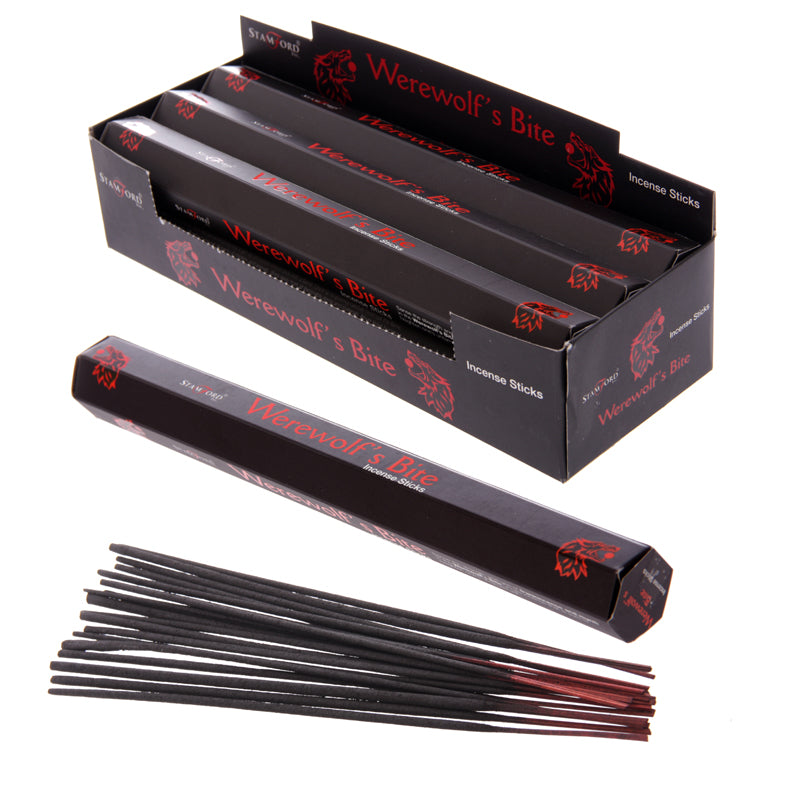 Stamford Black Incense Sticks - Werewolf's Bite packaging