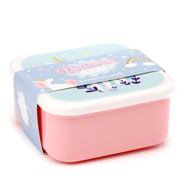 Unicorn Magic Lunch Box Set - Small Medium Large