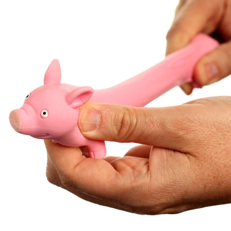 Fun Kids Stretchy Pig Toy for Imaginative Play