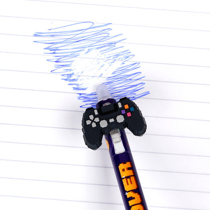 Game Over Erasable Pen on a desk