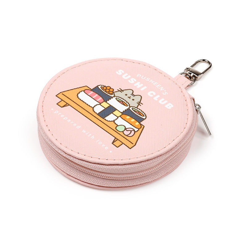 Manicure set tools featuring Pusheen design