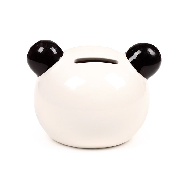 Adoramals Susu the Panda Ceramic Money Box with children