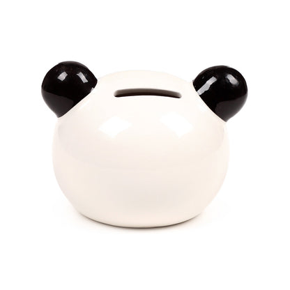 Adoramals Susu the Panda Ceramic Money Box with children