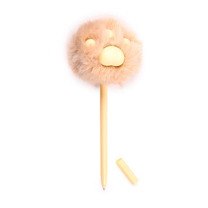 Beans & Co Cats Pom Pom Paw Pen with Assorted Designs