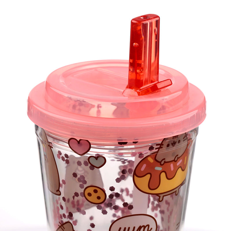 Pusheen Foodie Cup showcasing its vibrant design